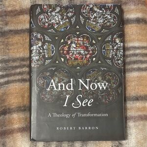 And Now I See - Robert Barron (Black Cover with Stained Glass Design)
